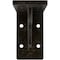 Ekena Millwork Embrey Steel Bracket, Antiqued Warm Silver 2"W x 6"D x 3 3/4"H BKTM02X06X03EBAWS - alternate 8